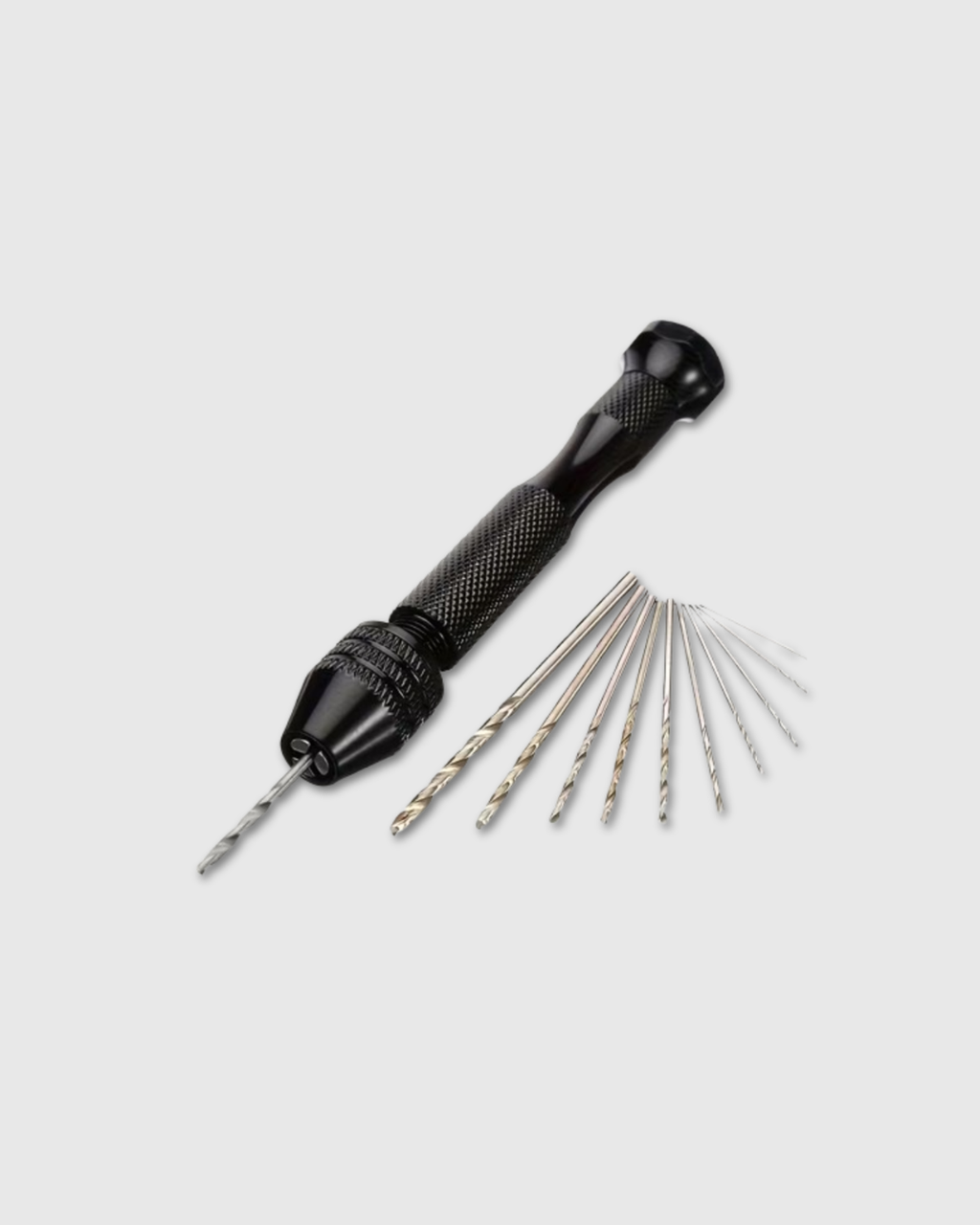 Taladro Manual con 10 brocas de Acero