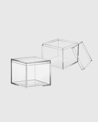 Caja acrílico 5.5x5.5x4.5