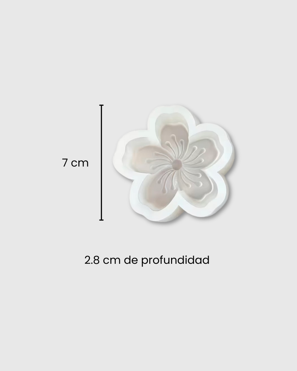 Molde de Silicona Flor de Cerezo
