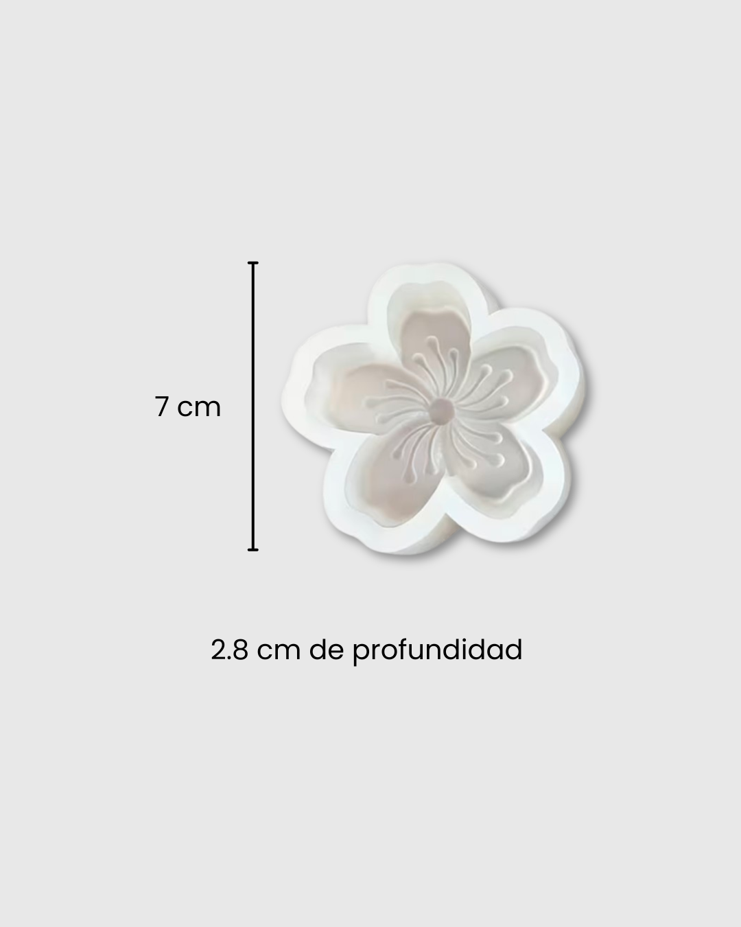 Molde de Silicona Flor de Cerezo