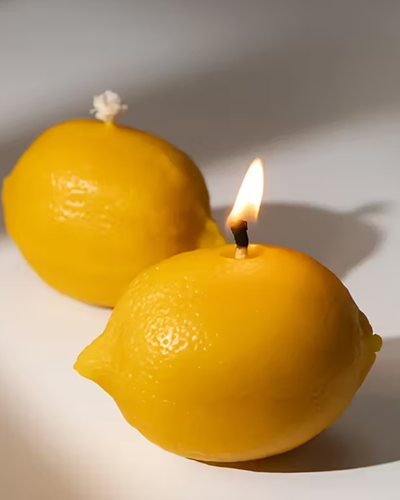 Molde de silicona en forma de limón