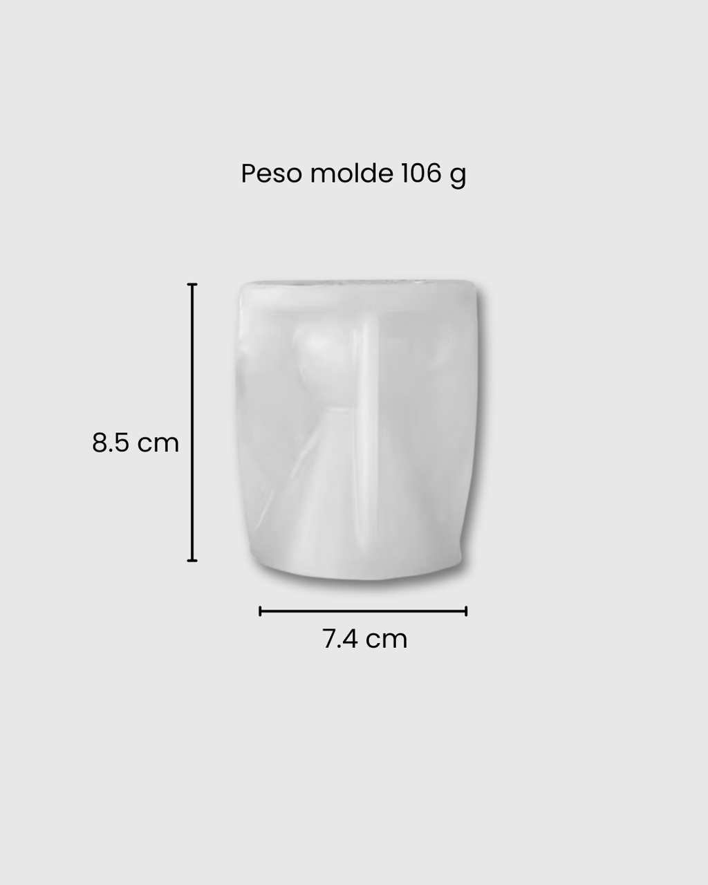 Molde de Silicona en Forma de Ángel alas con detalle