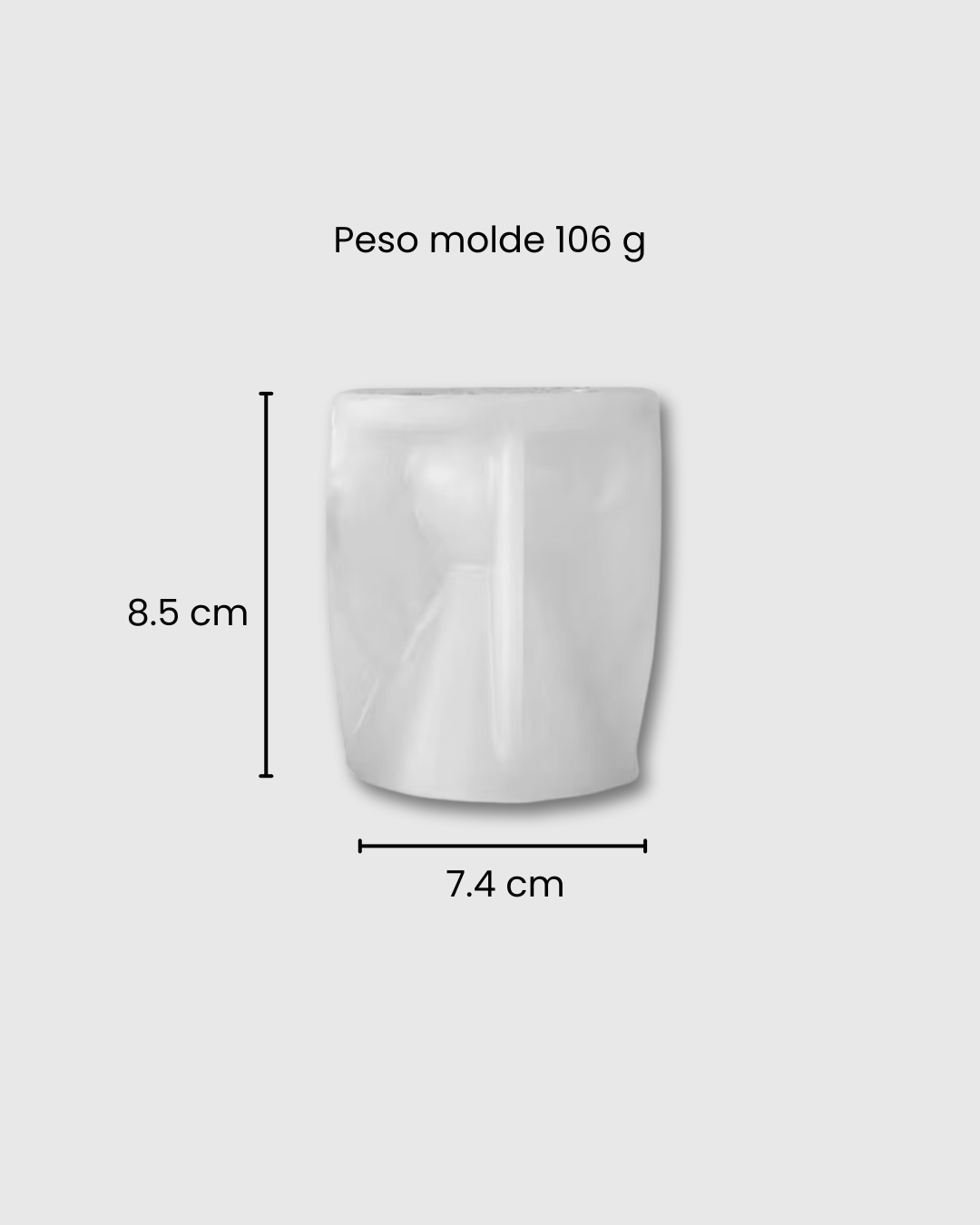 Molde de Silicona en Forma de Ángel alas con detalle