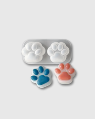 Molde de Silicona en Forma de 2 Huellas