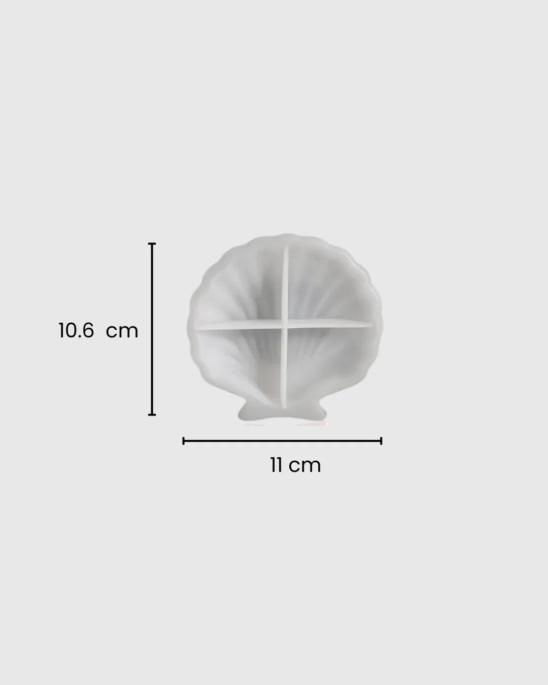 Molde de Silicona para Bandeja de Concha