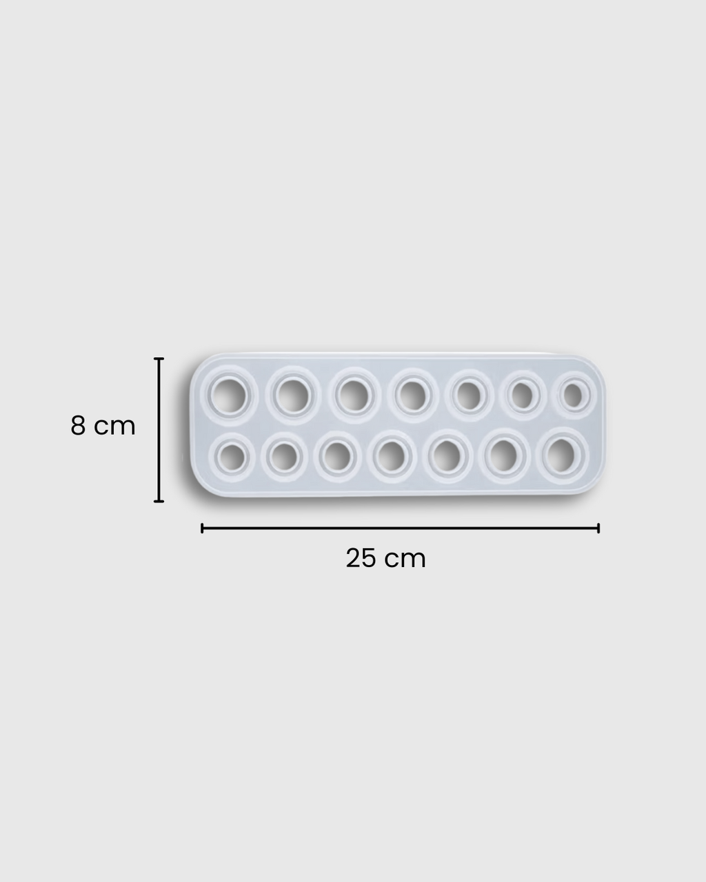 Molde de Silicona para Anillos de Resina