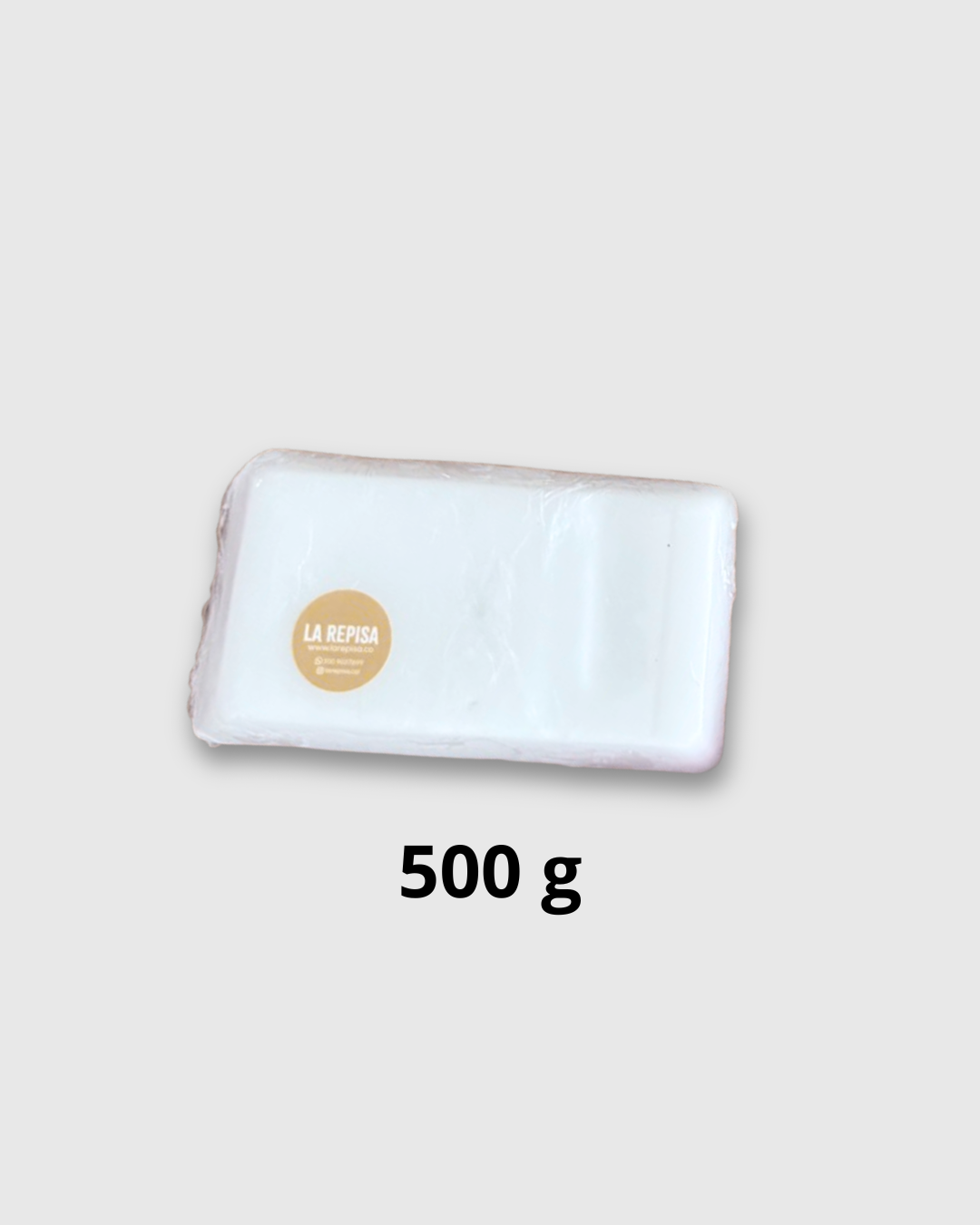 Base de Glicerina Blanca para Jabón Artesanal x 500 g