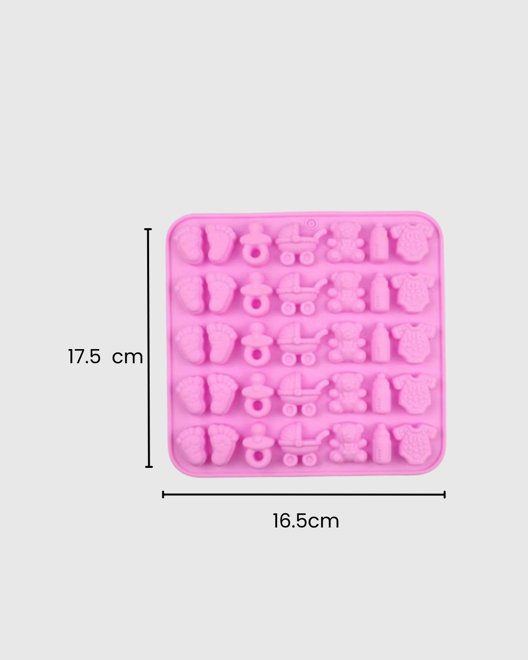Molde de Silicona Figuras de Bebé