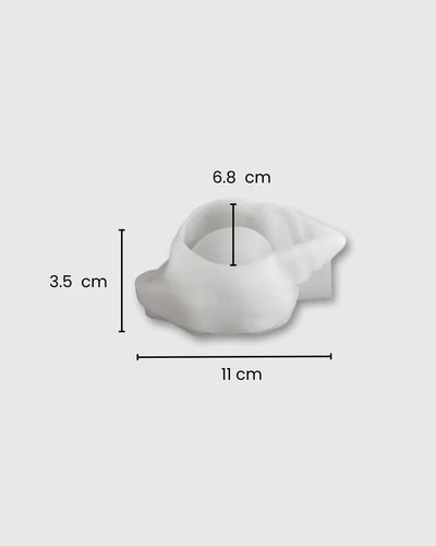 Molde de Silicona Recipiente / Bandeja en Forma de caracol