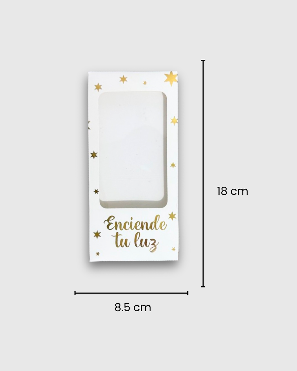 empaque de velas navideñas