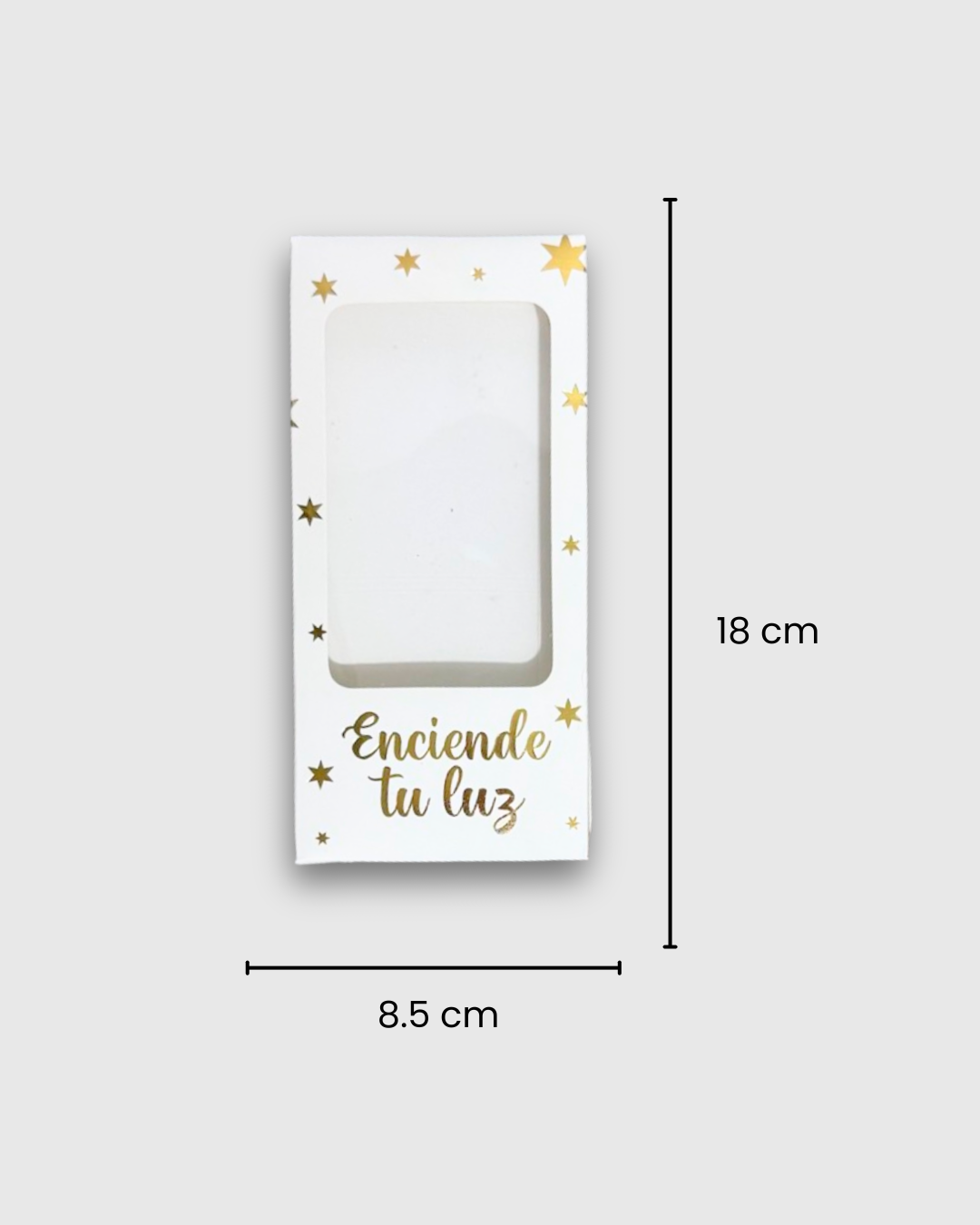 empaque de velas navideñas