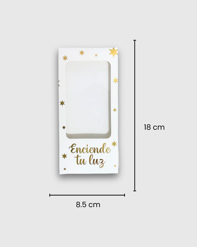 empaque de velas navideñas