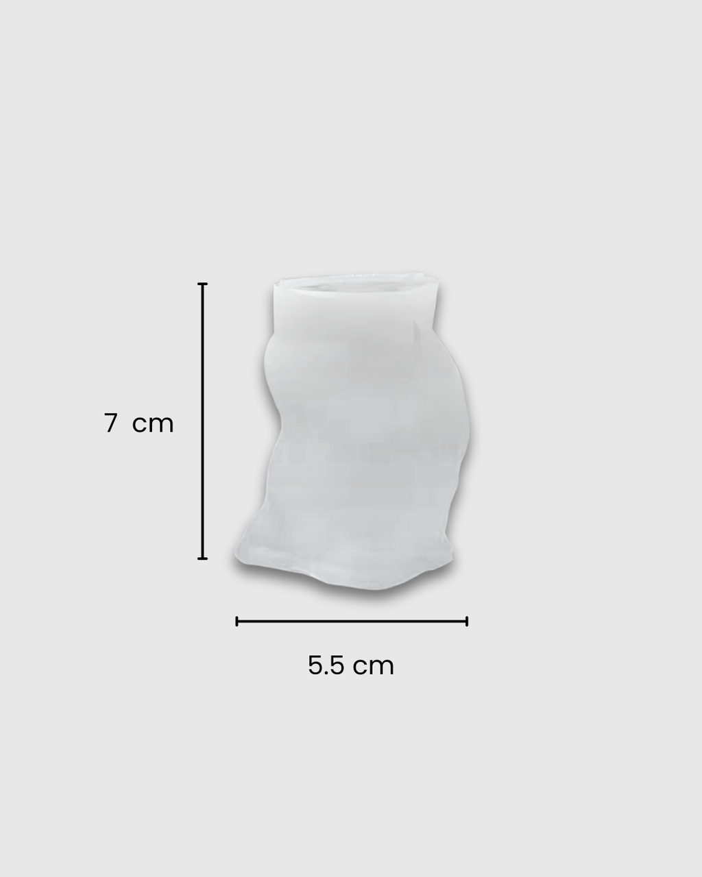 Molde de silicona en forma de conejo