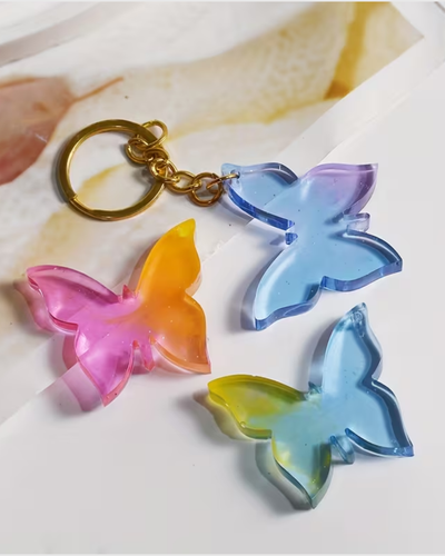 Moldes de Silicona para Manualidades de Mariposas 6-en-1