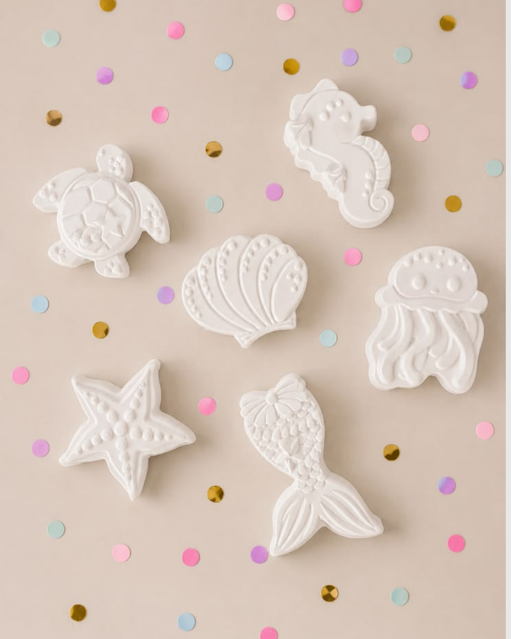 Molde de Silicona Figuras Marinas