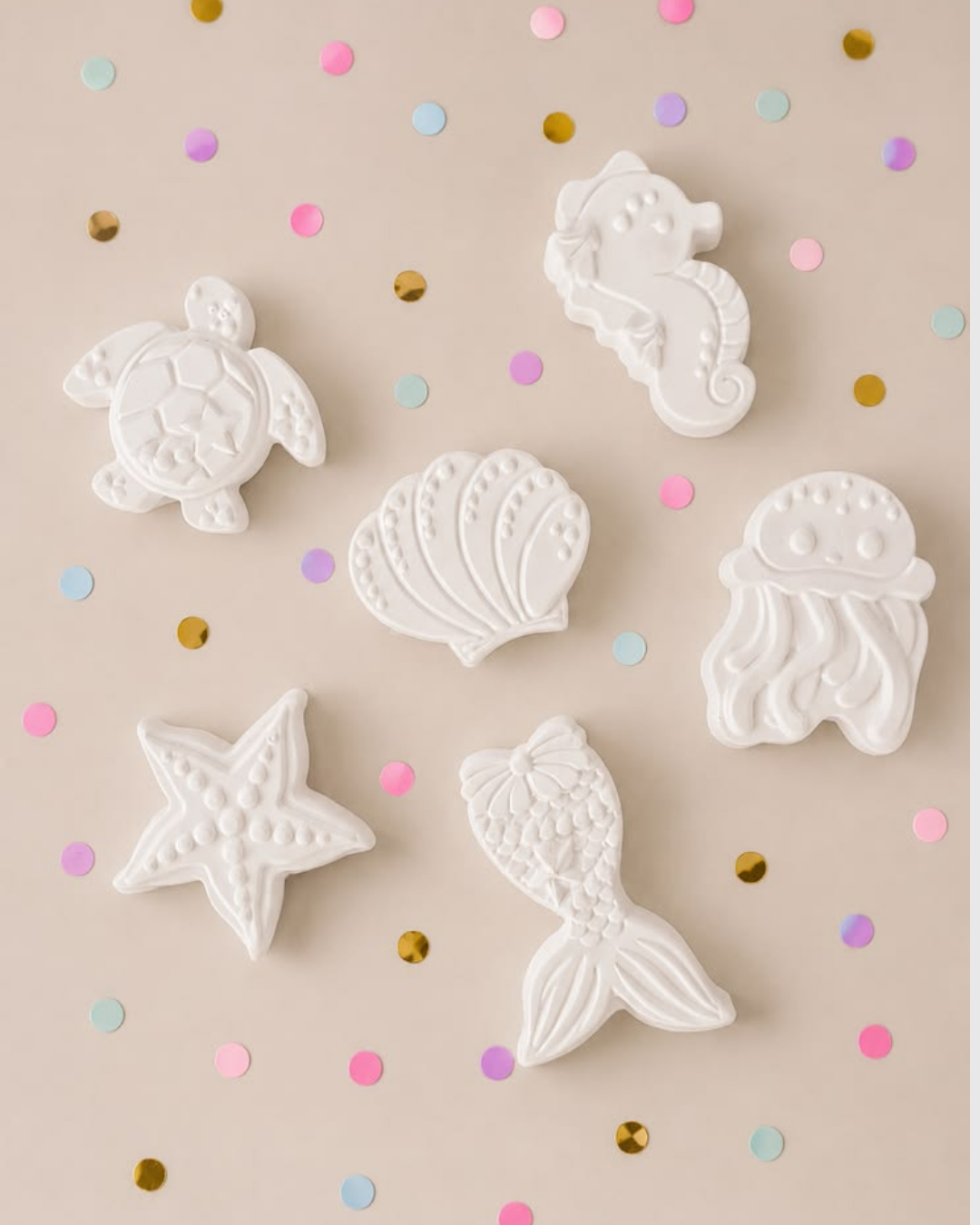 Molde de Silicona Figuras Marinas