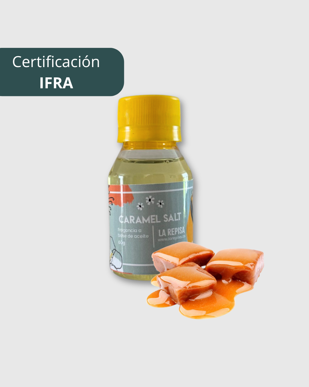 Fragancia Caramelo Salado 60gr