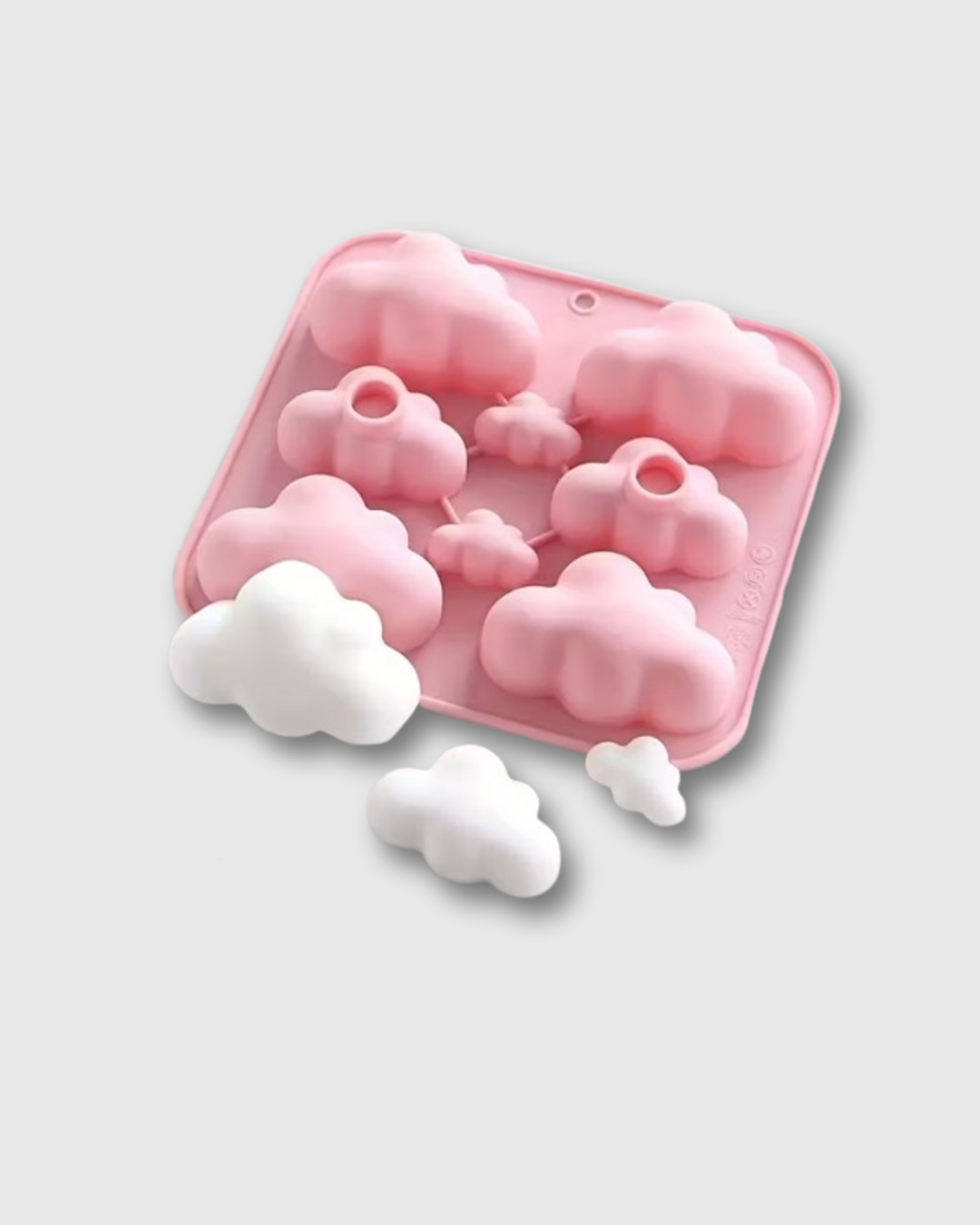 Molde de Silicona en Forma de Nube (8 cavidades)