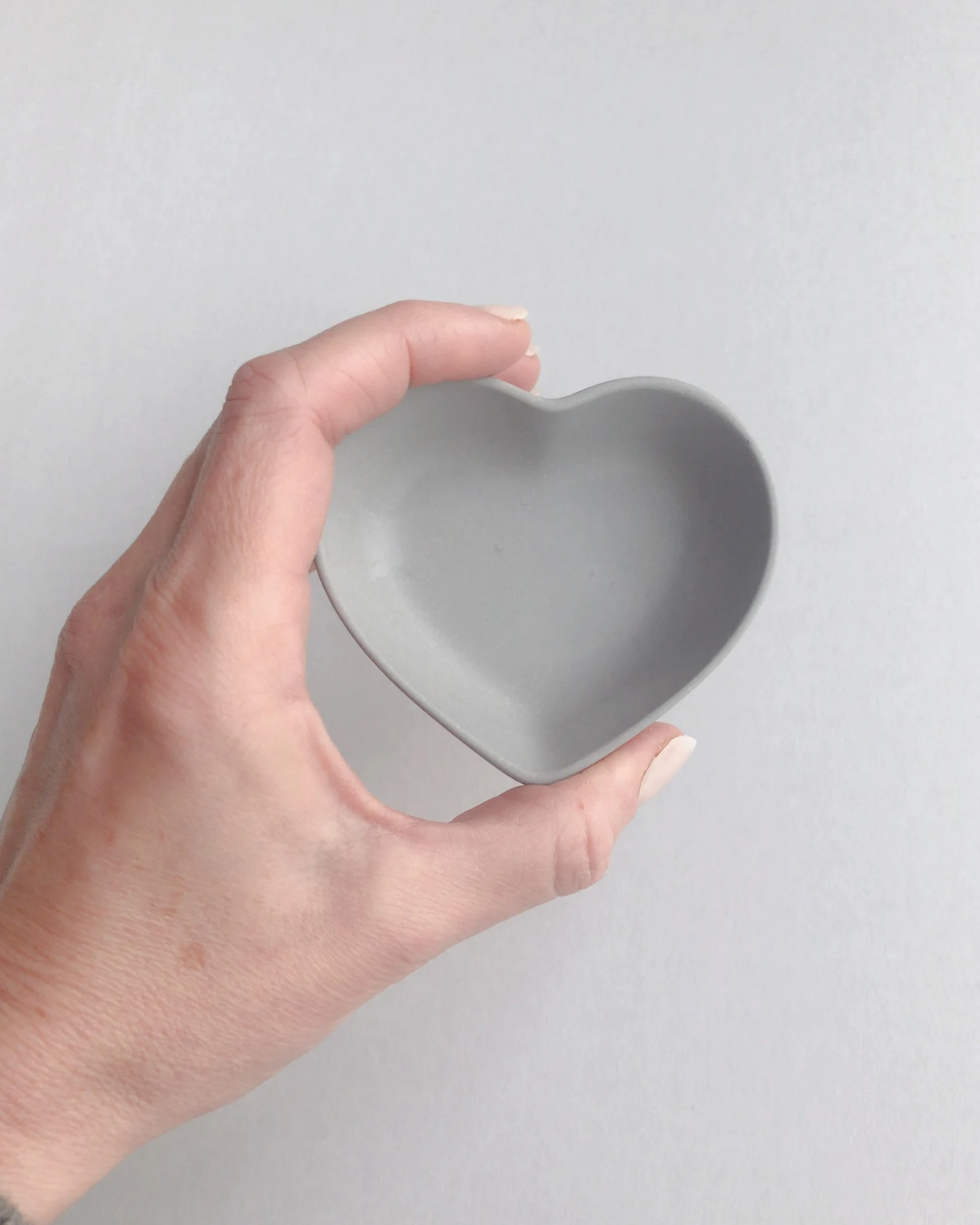 Molde de Silicona Recipiente Corazón Pequeño