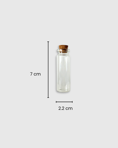 Frasco tapa corcho 15ml