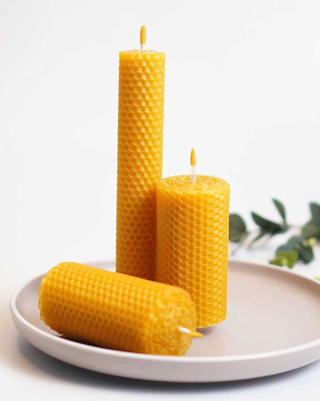 Hoja de Panal de Cera de Abeja Natural