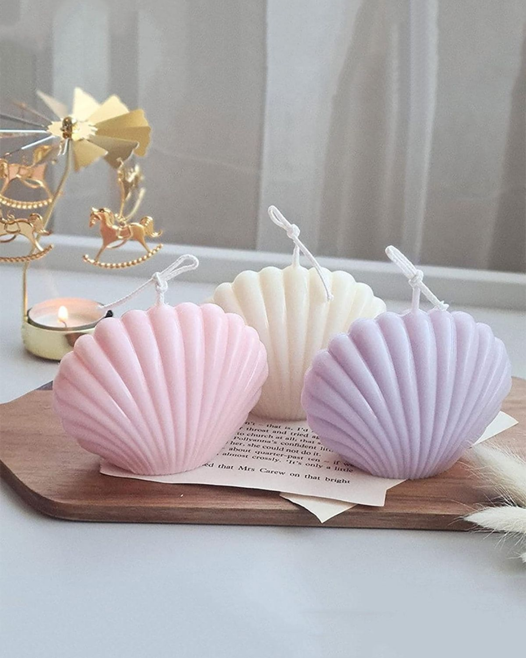 Molde de Silicona Concha Pequeña