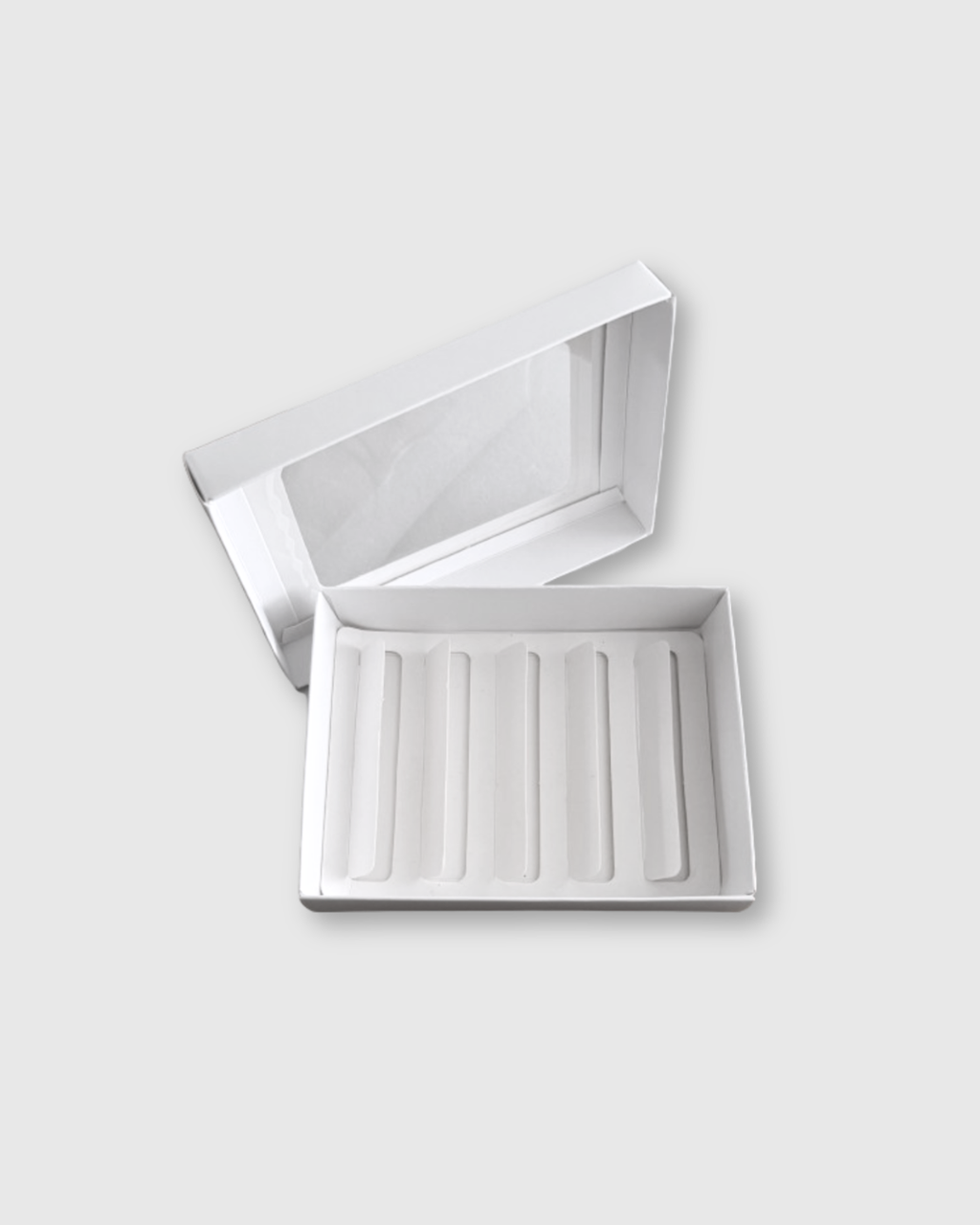 Caja blanca 14x10.5x3 cm