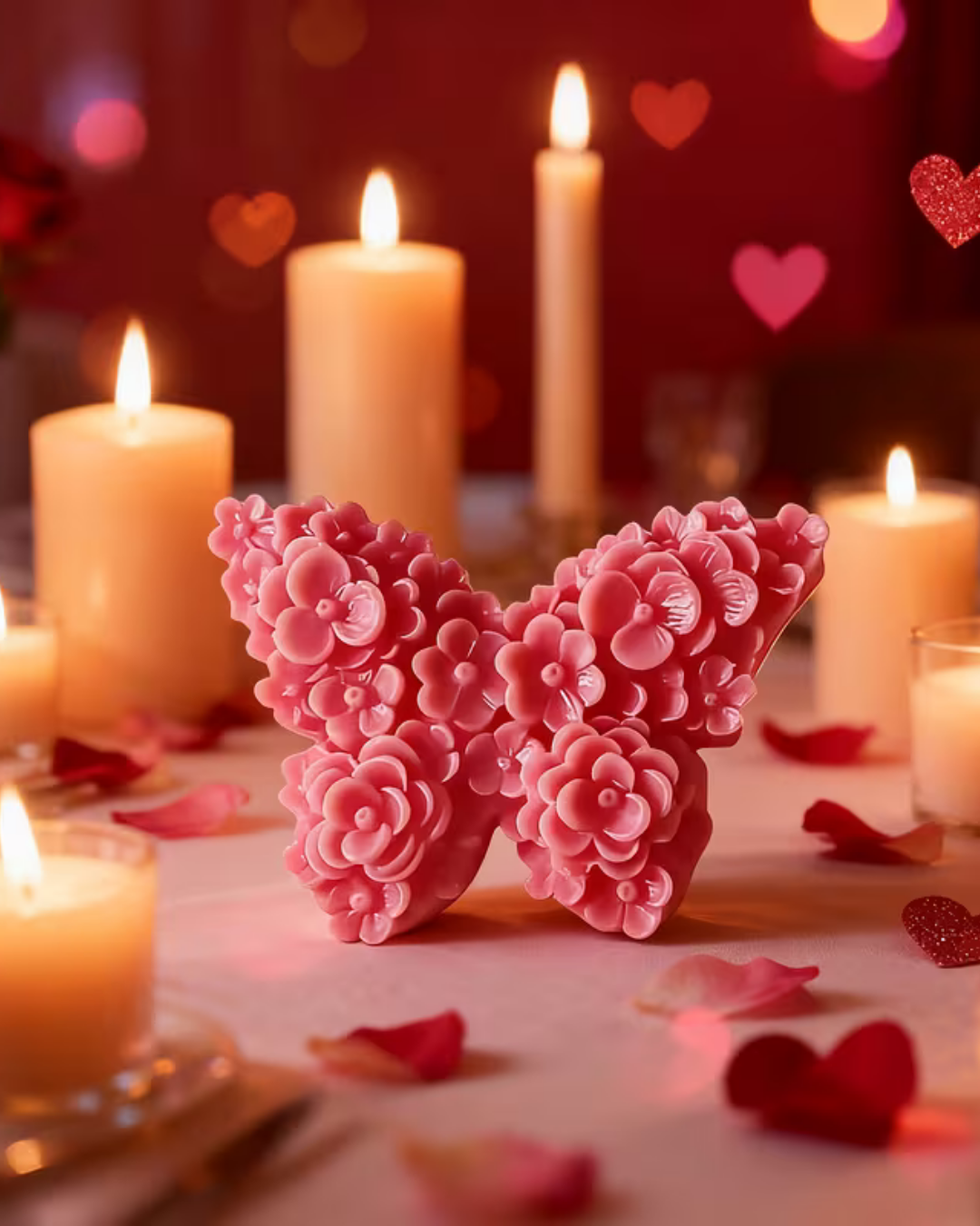 Molde de Silicona Mariposa Floral