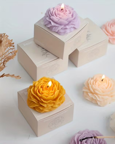 Molde de Silicona Peonía Mediana