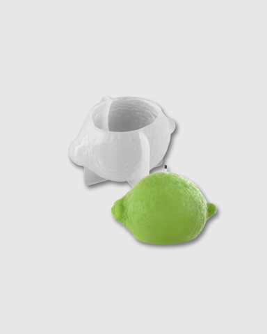 Molde de silicona en forma de limón