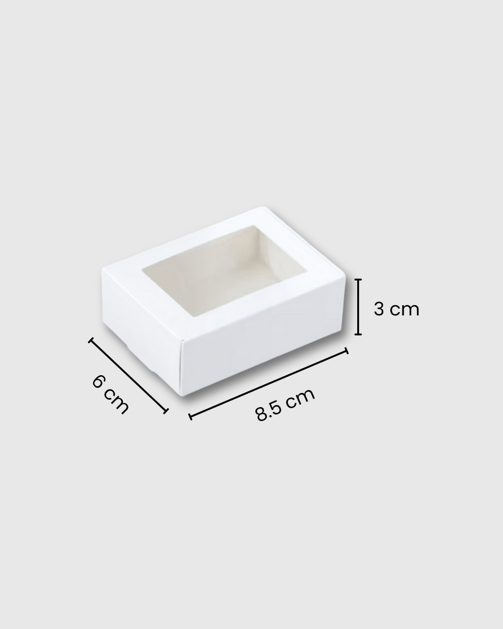 caja 6x8.5x3 cm