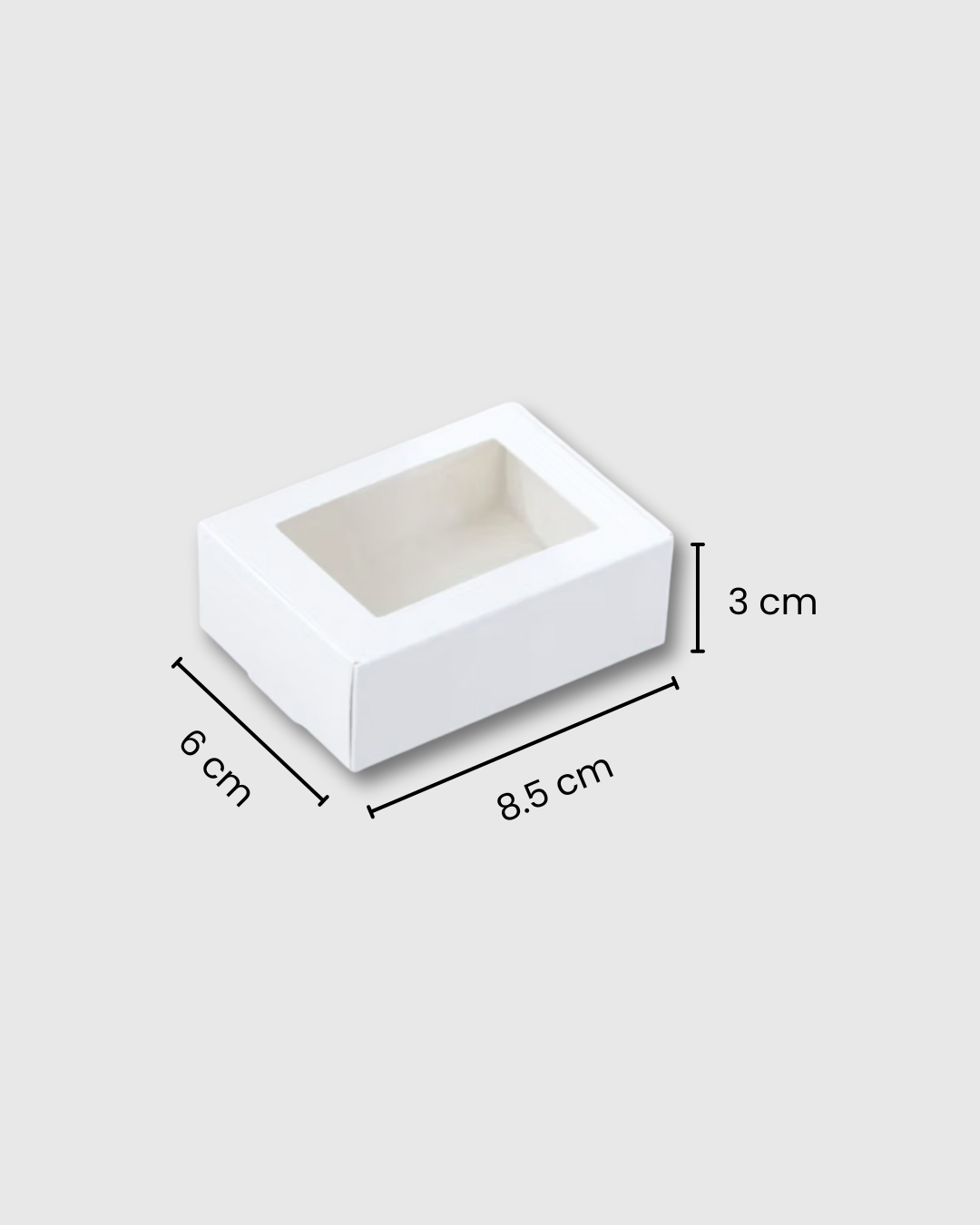 caja 6x8.5x3 cm