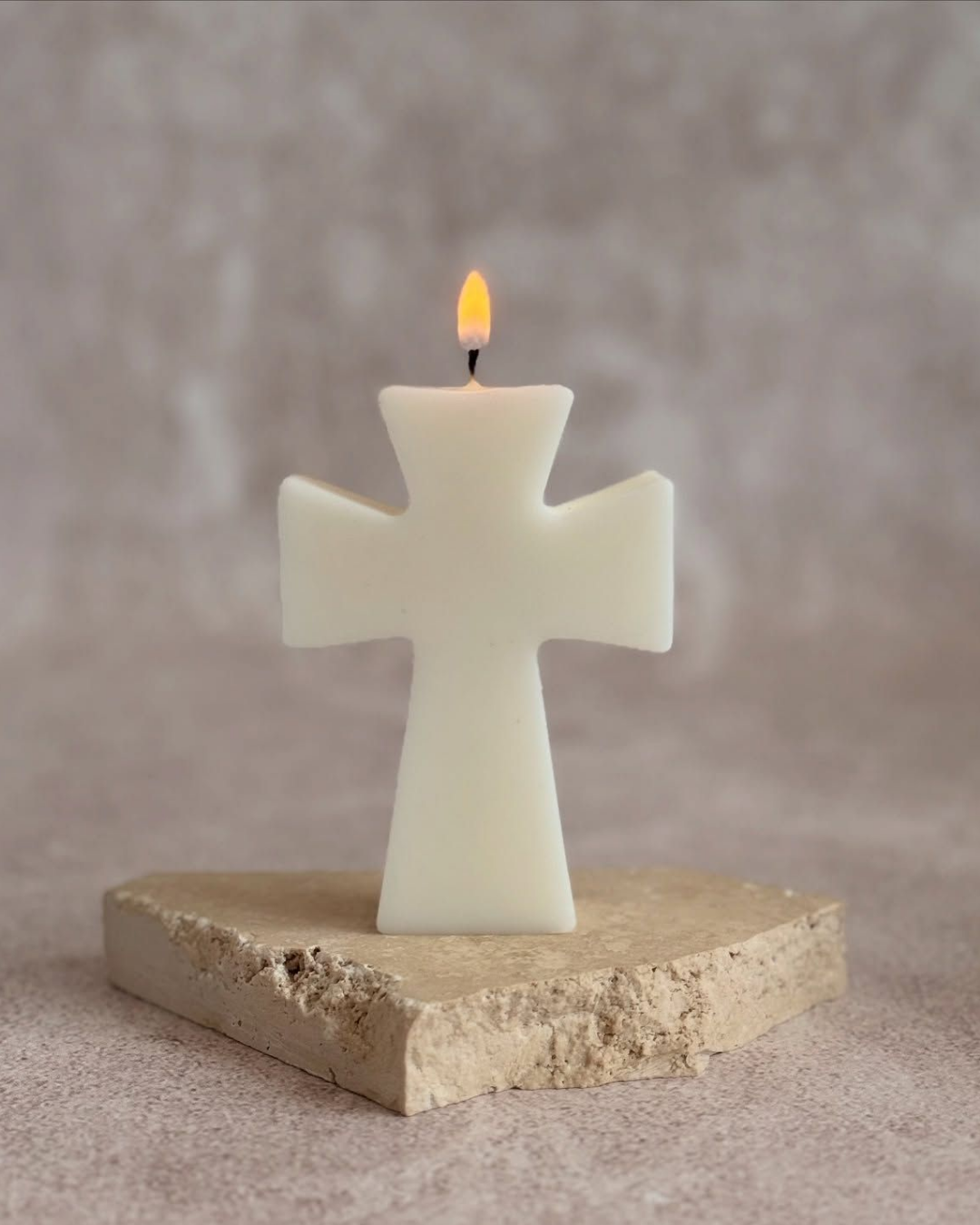 Molde de silicona en forma de cruz