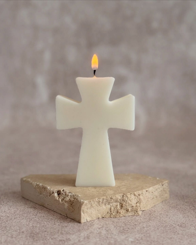 Molde de silicona en forma de cruz