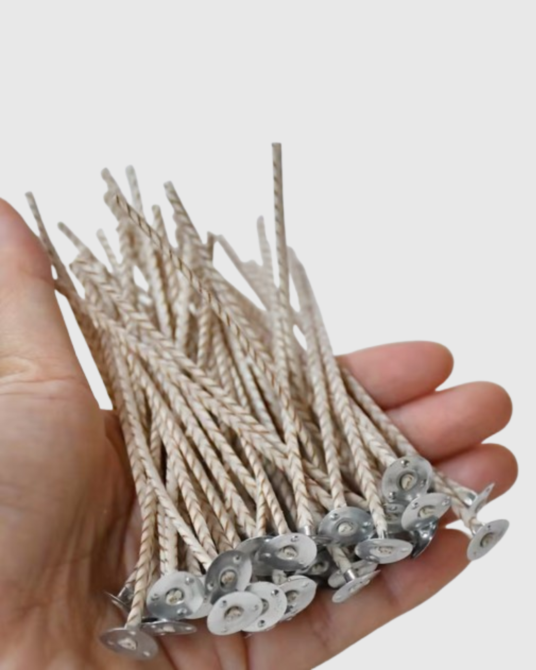 Set 15 pabilos importados ecológico para cera soya