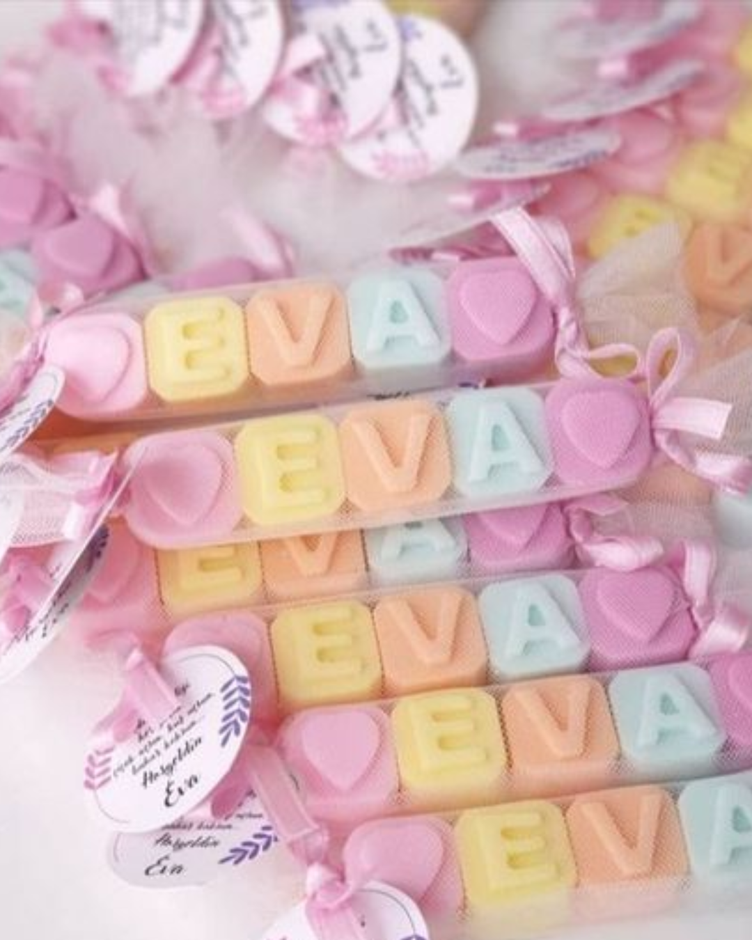 Molde de Cubos con Letras, Números y Signos