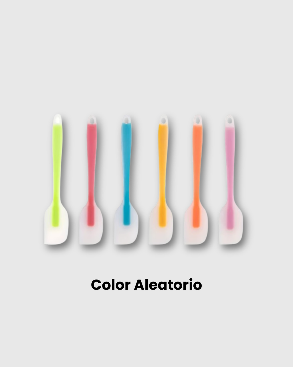 Espátula de Silicona Translúcida