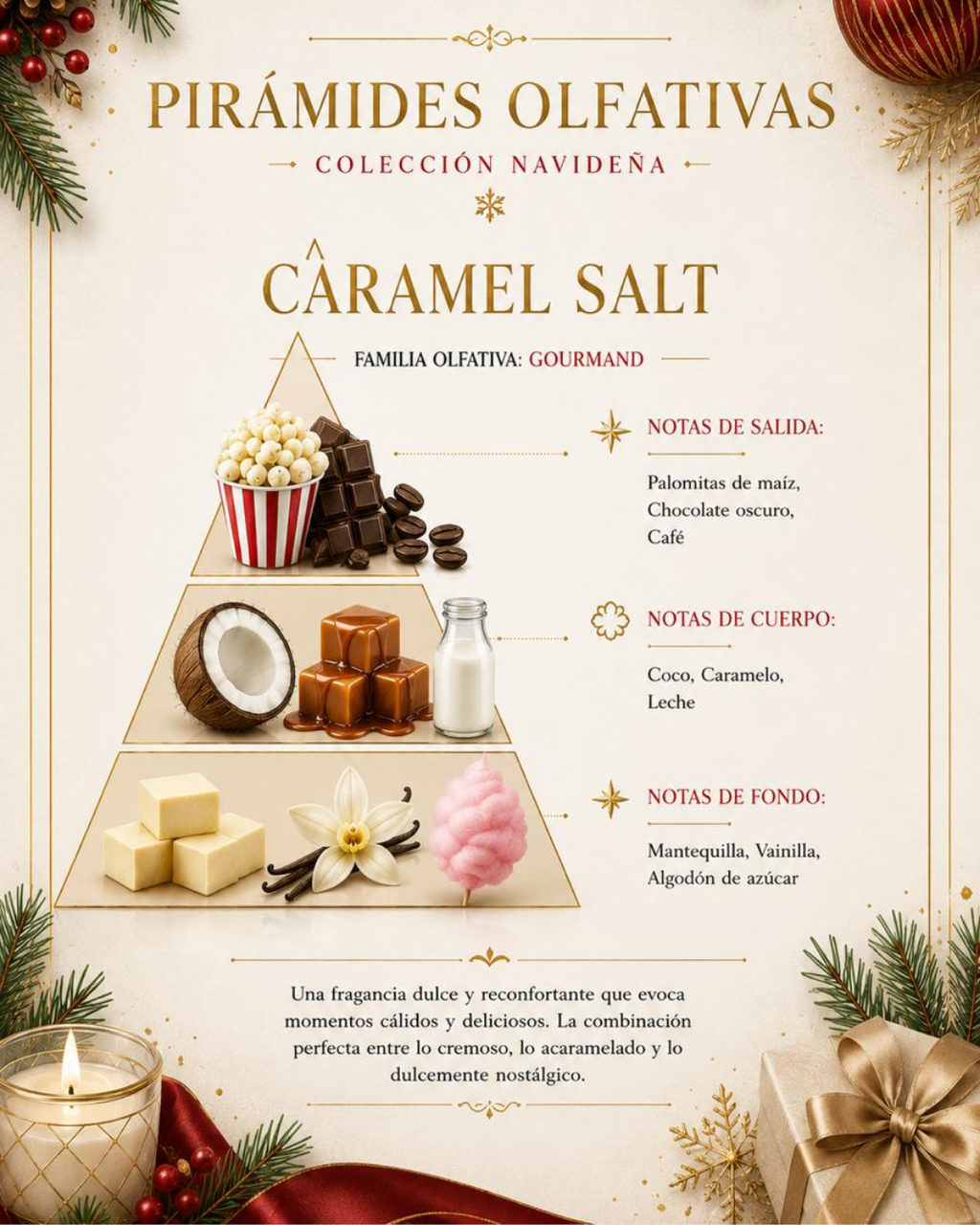 Fragancia Caramelo Salado 60gr