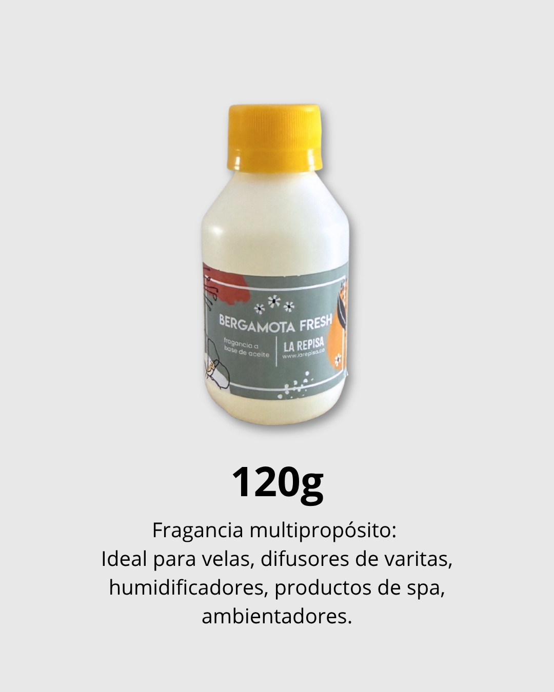 Fragancia Bergamota Fresh 120g