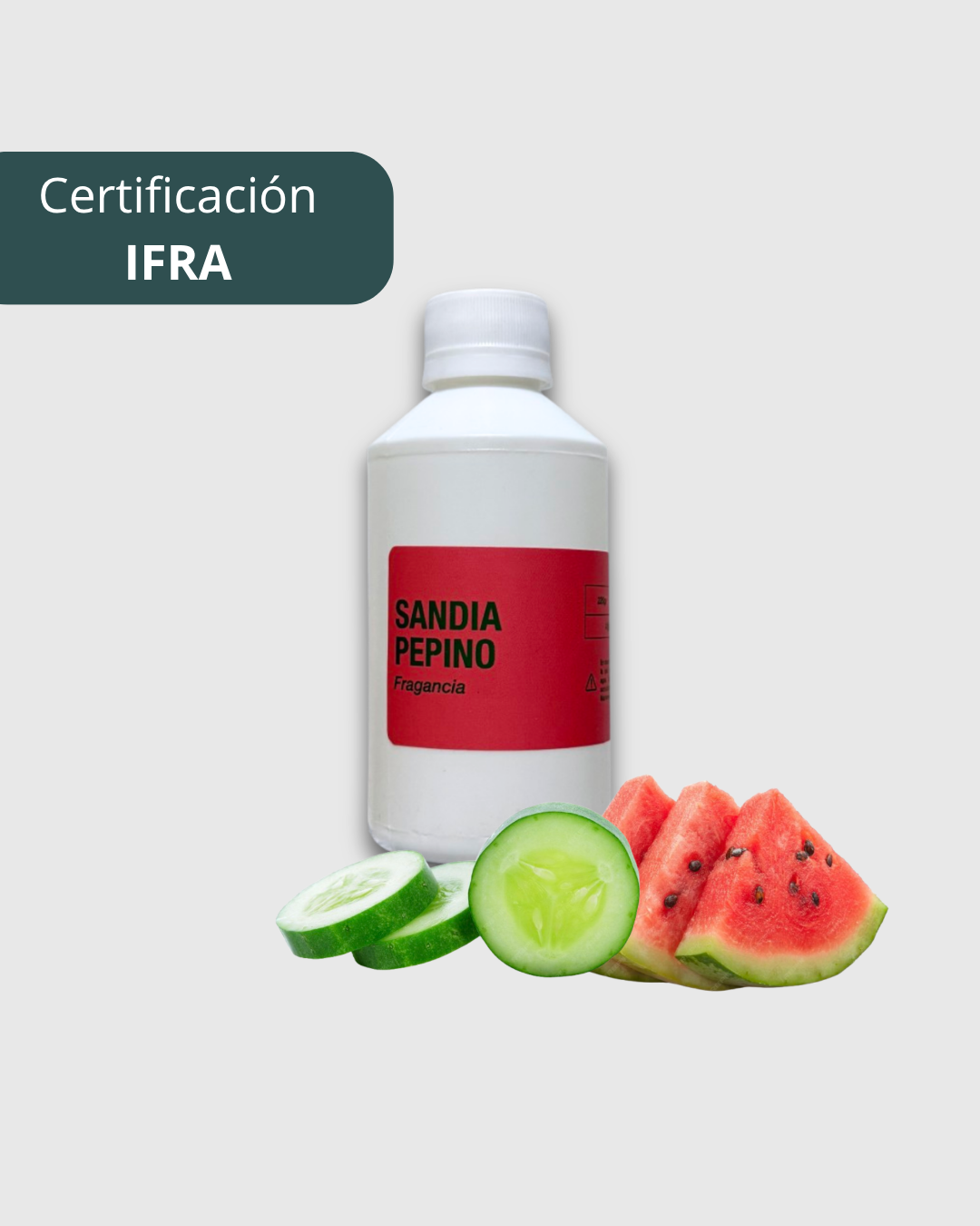 Fragancia premium: Sandia Pepino 220gr