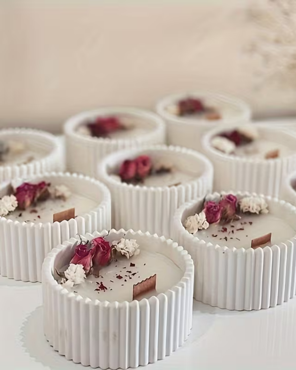 Set de 3 Moldes de Silicona para Recipientes