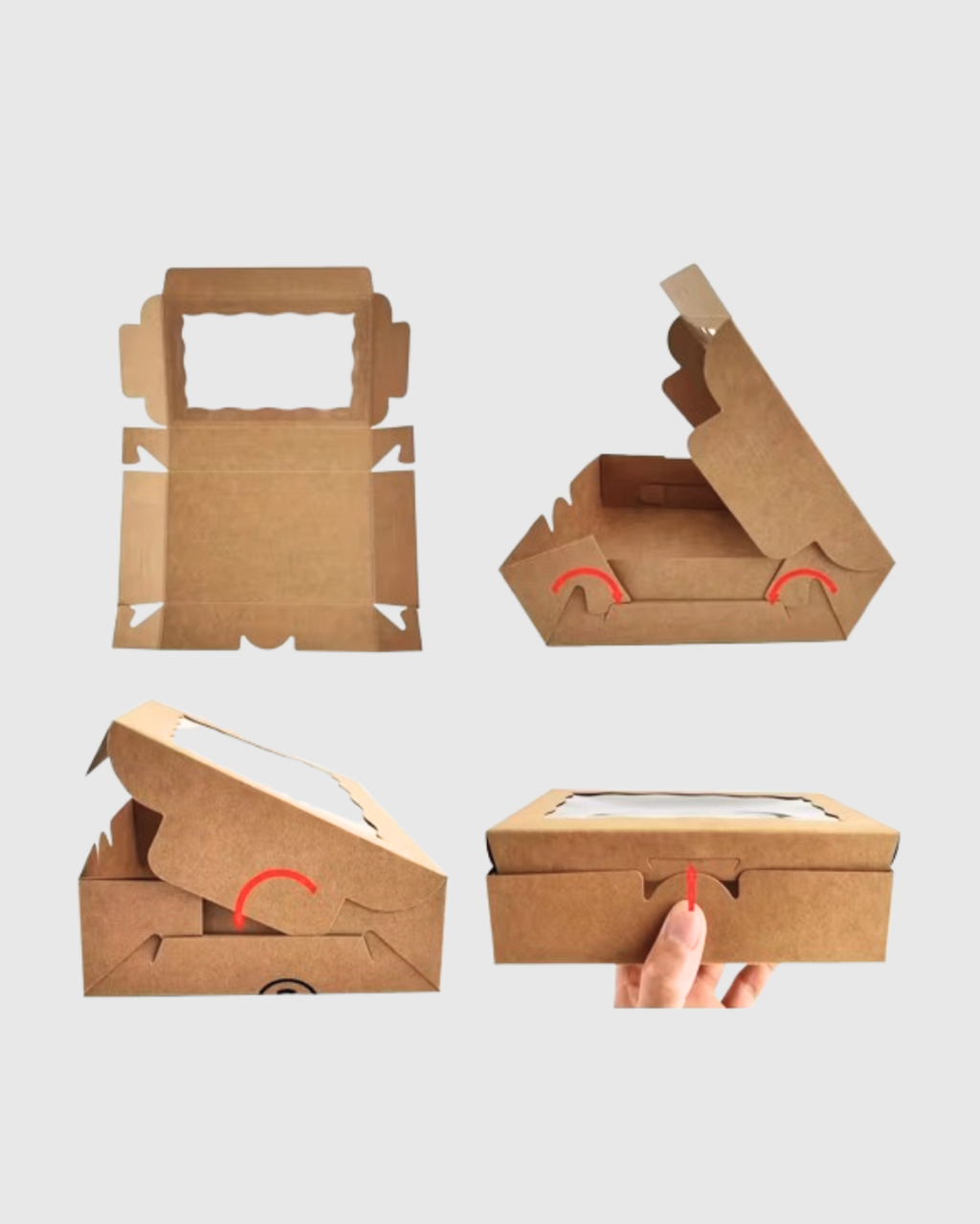 Caja kraft 17.8x11x3.8cm
