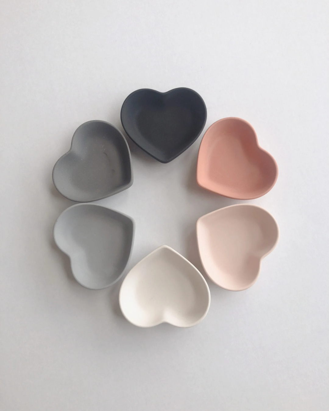Molde de Silicona Recipiente Corazón Pequeño