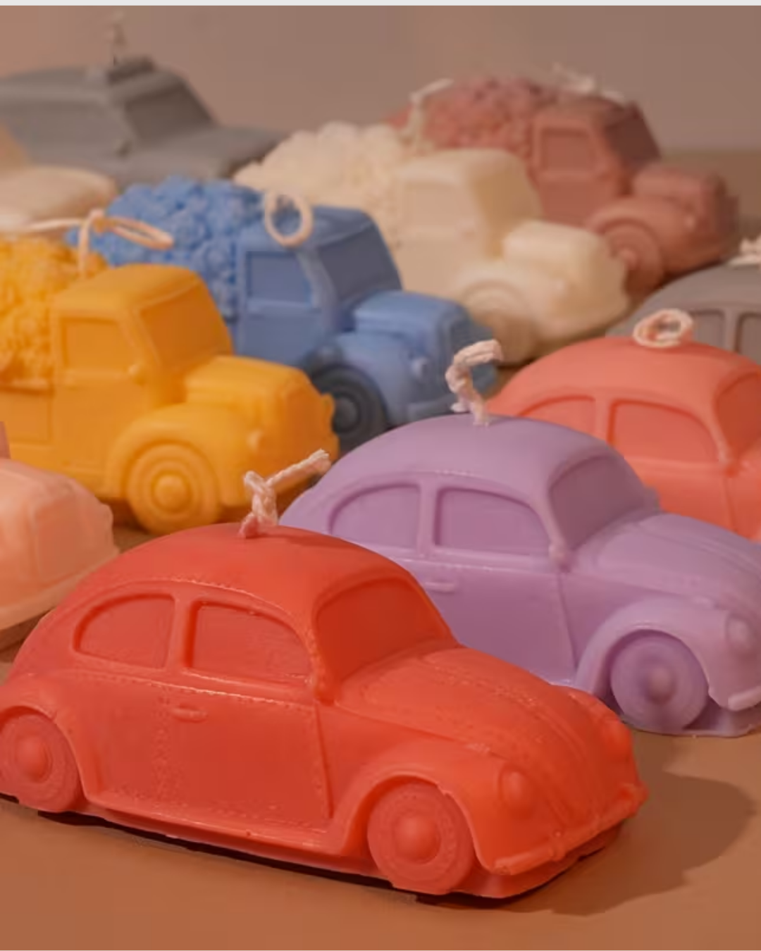 Molde de Silicona Carro Volkswagen Escarabajo