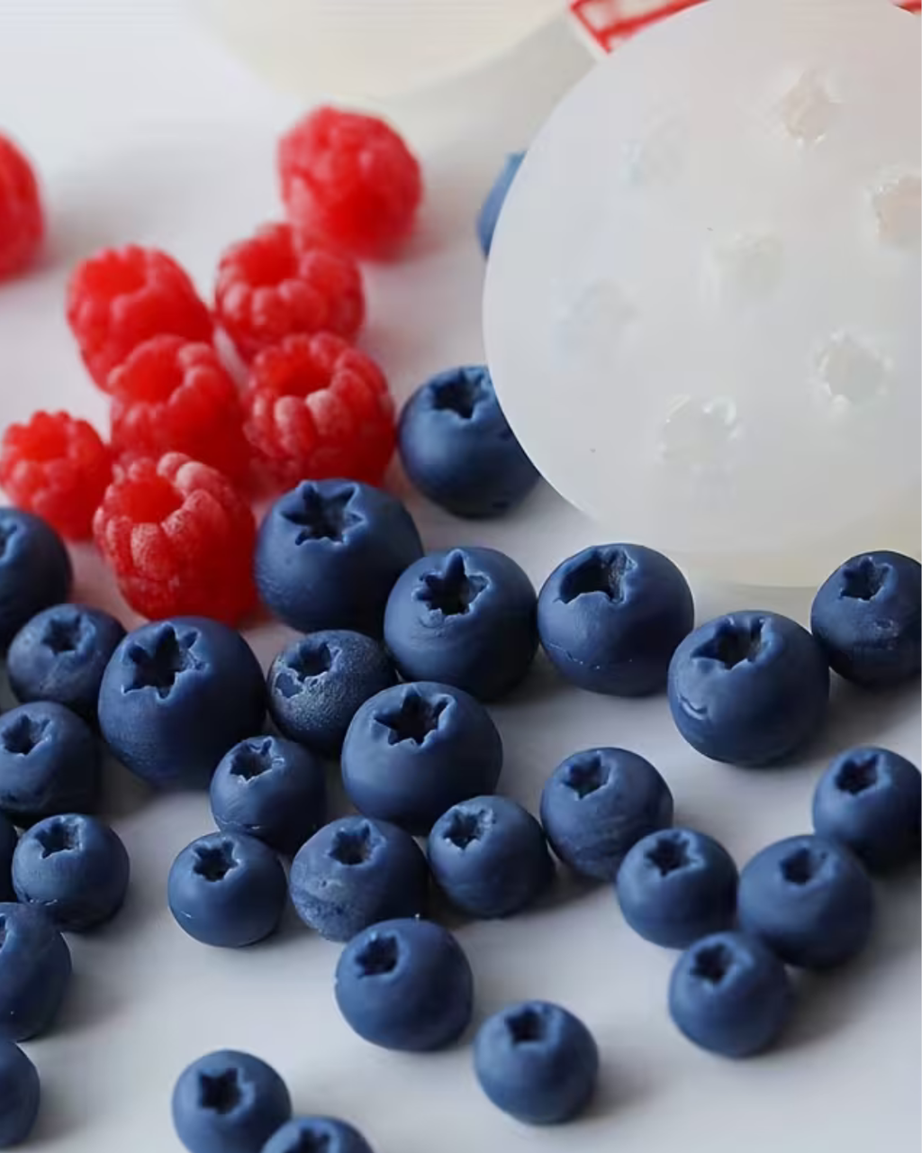 Set x2 Moldes de Silicona Arándanos y Frambuesas pequeñas