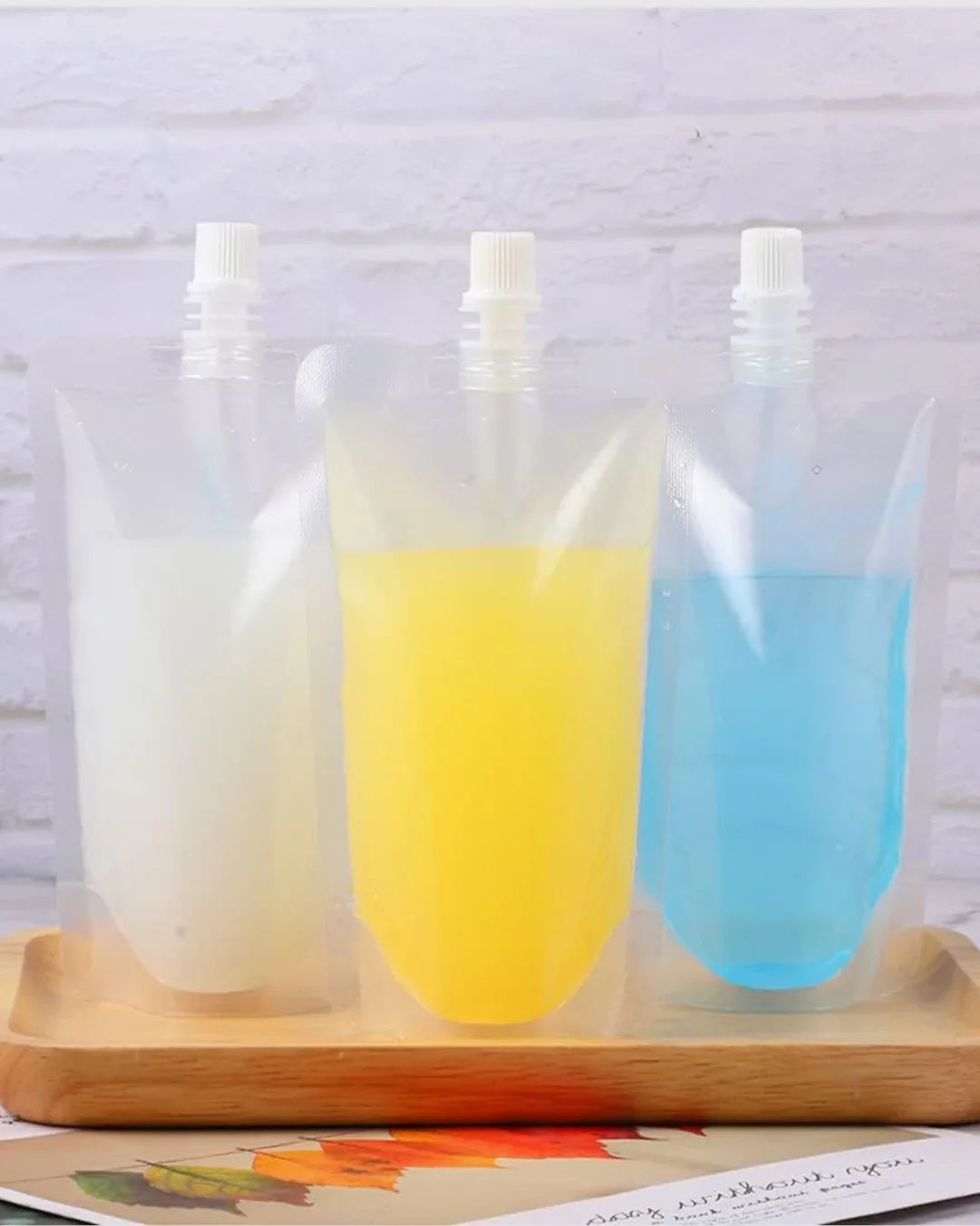 Bolsa Flexible 500 ml para Bebidas, Jugos y Wax Melt