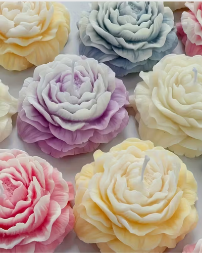 Molde de Silicona Peonía Mediana