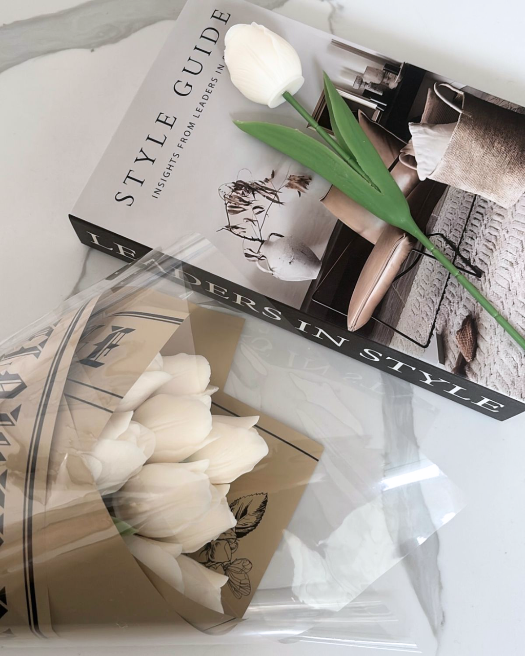 Tallos y Hojas de Tulipán