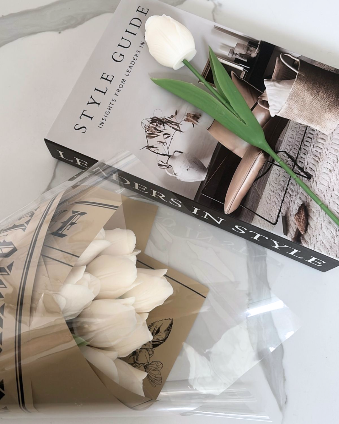 Tallos y Hojas de Tulipán