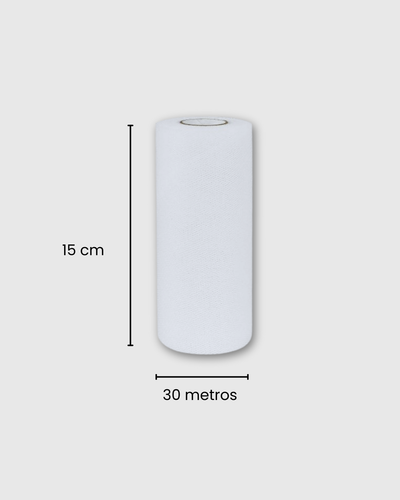 Rollo de tul 15 cm x 30 metros